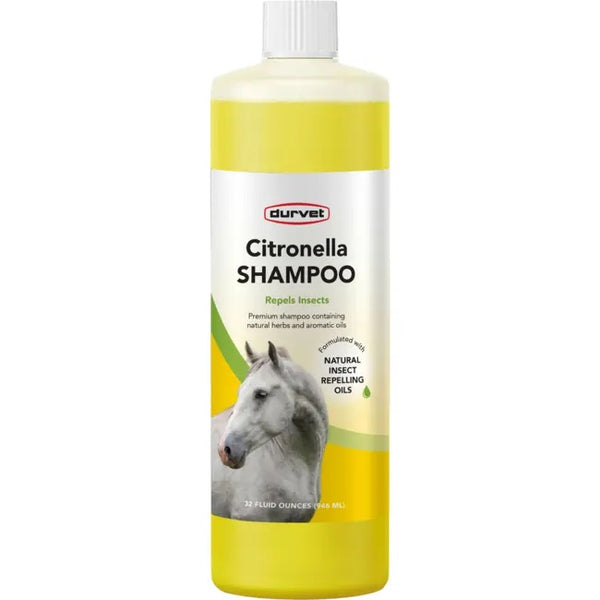Durvet Citronella Equine Shampoo 32oz - Broken horn