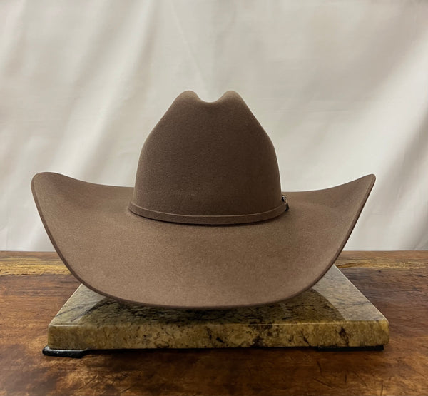 Rodeo King Top Hand 7X Beaver - Tan Belly - Broken horn