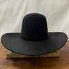 Rodeo King Open Crown 10x Grizzly - Black - Broken horn