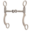 Pro Series Short 6-1/2" Cheek Horse Bit Brushed Stainless - Broken horn
