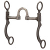 Pro Series Short 6-1/2" Cheek Horse Bit Copper - Broken horn