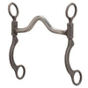 Pro Series Short 6-1/2" Cheek Horse Bit Copper - Broken horn