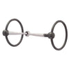 Ring Snaffle Bit wiht 5" Sweet Iron Snaffle Mouth - Broken horn