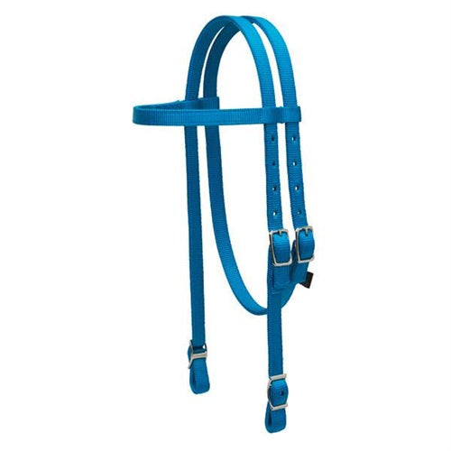 Nylon Browband Headstall, Pony - Broken horn