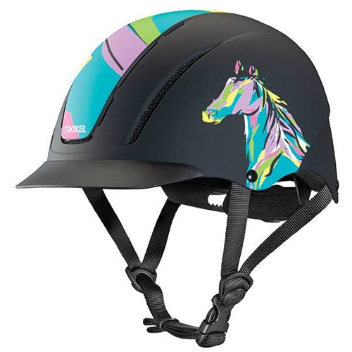 Spirit™ Riding Helmet Pop Art Pony - Broken horn
