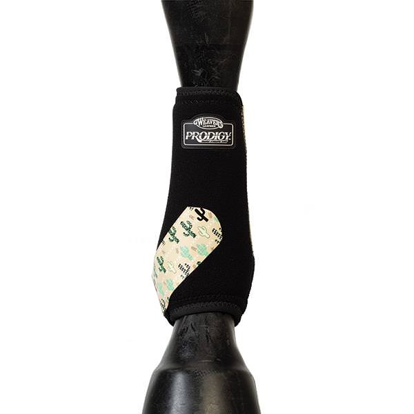 Prodigy® Athletic Boots, Front, Two-Pack - Black Cactus - Broken horn
