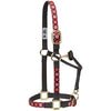 Nylon Adjustable Patterned Halter - Broken horn
