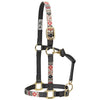 Nylon Adjustable Patterned Halter - Broken horn
