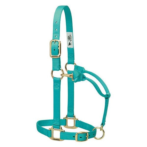 Original Adjustable Chin and Throat Snap Halter 1" - Broken horn