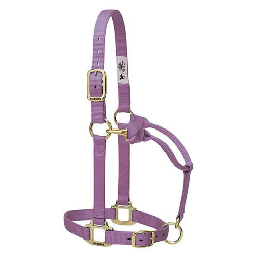 Original Adjustable Chin and Throat Snap Halter 1" - Broken horn