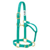Original Adjustable Chin and Throat Snap Halter 1" - Broken horn