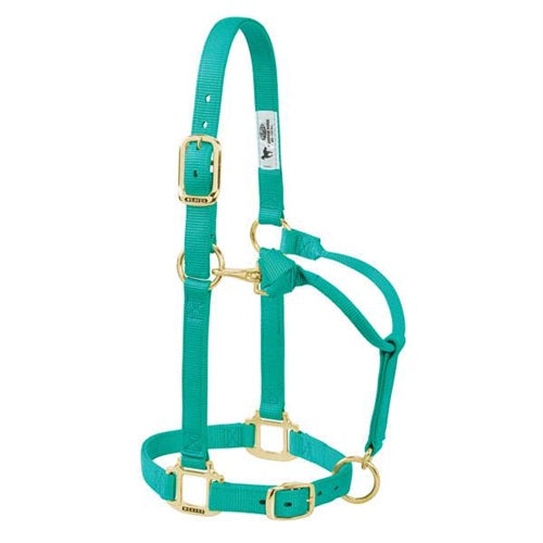 Original Adjustable Chin and Throat Snap Halter 1" - Broken horn