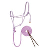 Diamond Braid Roper Halter And Lead - Broken horn