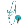 Diamond Braid Roper Halter And Lead - Broken horn