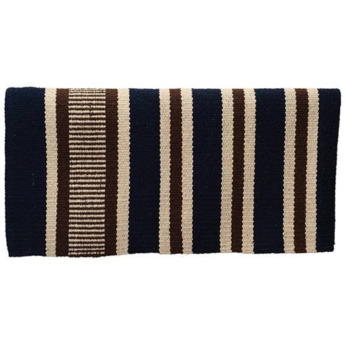 Double Weave Saddle Blanket - Broken horn