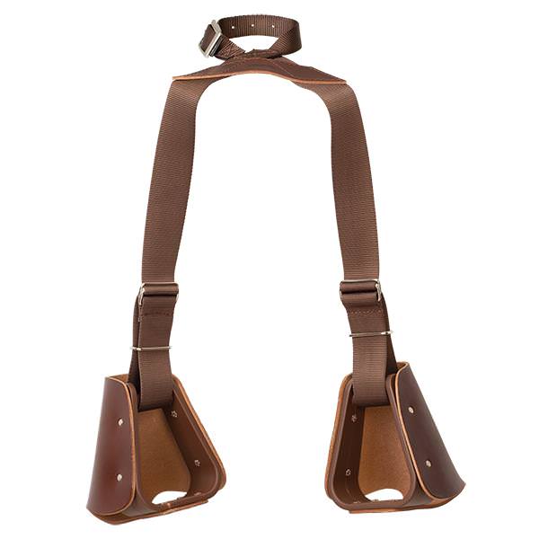 Lil Dude Stirrups Nylon - Broken horn