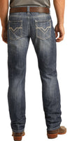 Rock N' Roll Regular Fit Stackable Bootcut Jean - Broken horn