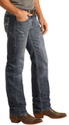 Rock N' Roll Regular Fit Stackable Bootcut Jean - Broken horn