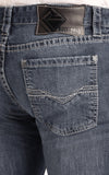 Rock N' Roll Slimfit Stretch Revolver Straight Bootcut Jean - Broken horn