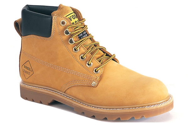 Work Zone Tan Boot - Broken horn