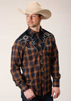 Roper Men's Western Shirt Smile Pocket