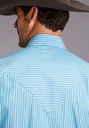 Stetson Candy Stripe Long Sleeve 2 Pocket
