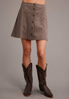 Stetson Faux Suade Skirt