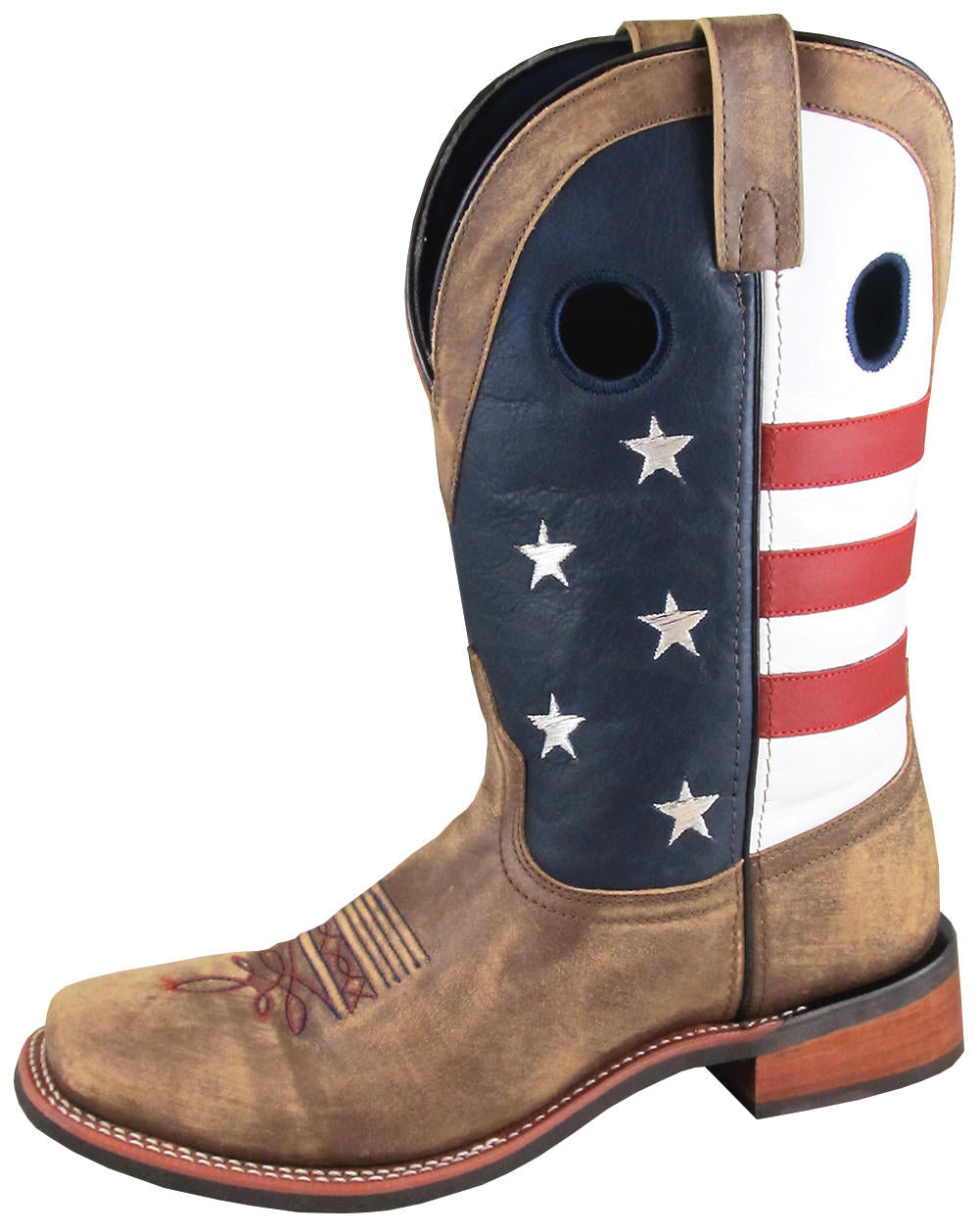 Smoky Mountain Mens Star and Stripes Boot