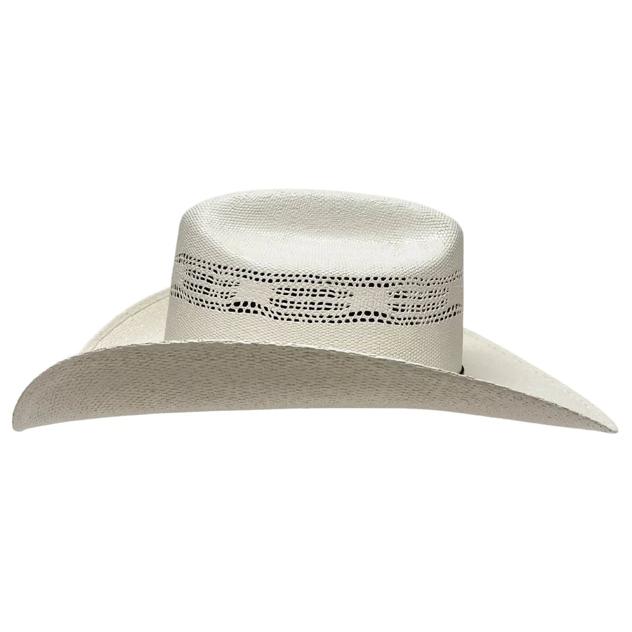 Montana Womens Cowboy Straw-hat - Cream