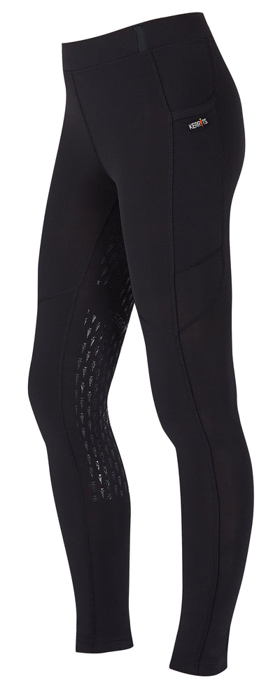 Kerrits Kids Ice Fil Full Seat Tech Tight - Black