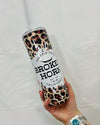 Cheetah tumbler Broken Horn Logo