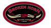 Broken Horn Oval Sticker