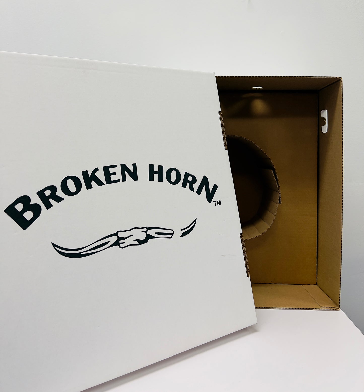 Broken Horn Logo Hat Boxes