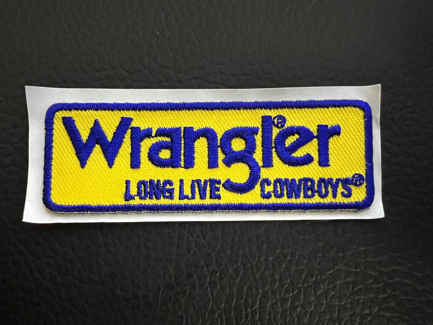 Wrangler Hat Patches - Long Live Cowboys