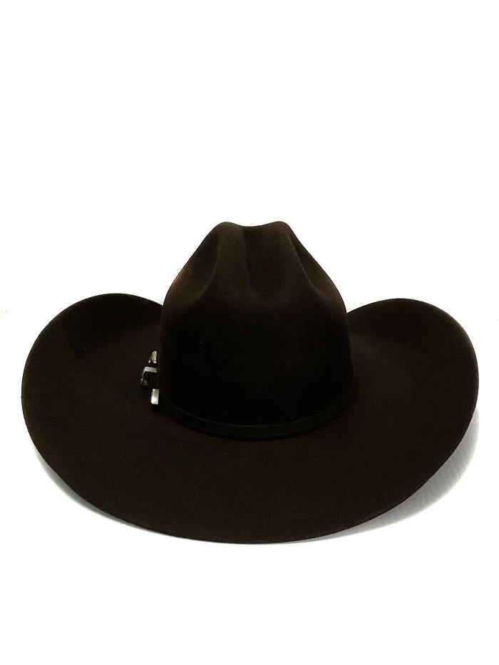Justin 4X Promo Western Felt Hat - Chocolate