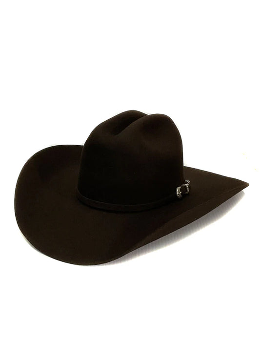 Justin 4X Promo Western Felt Hat - Chocolate