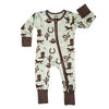 Giddy UP Bamboo Baby Convertible Footie Romper