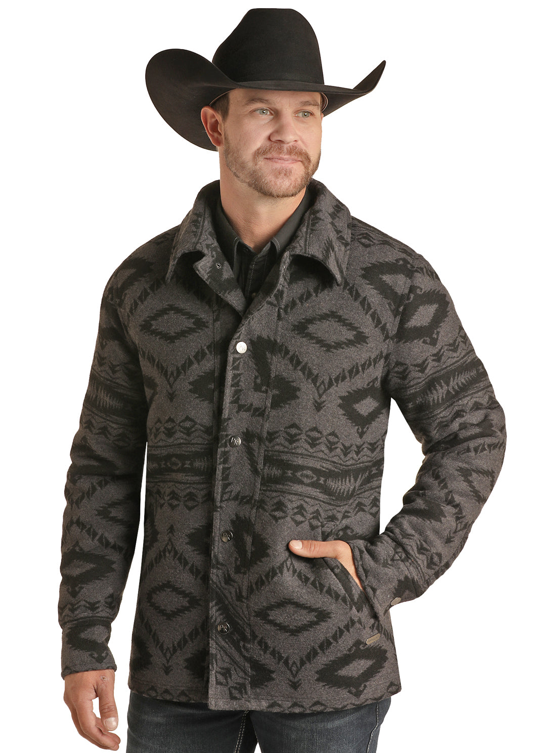 Panhandle Men's Board Commander Wool Jacket