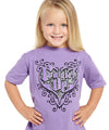 Cowgirl Up Ornate Heart T-shirt