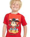 Cowboy Up Action Flap Cartoon Toddler T-shirt