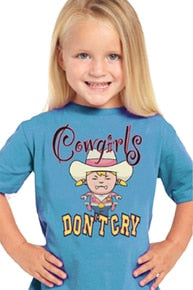 Cowgirls Don't Cry Toddler T-shirt
