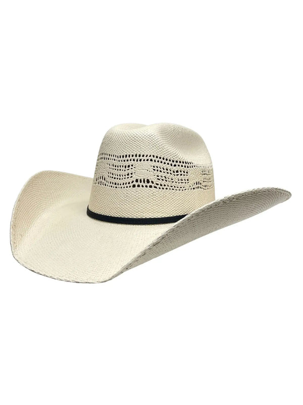 Bozeman Cowboy Straw Hat - Broken horn
