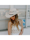 Bozeman Cowboy Straw Hat - Broken horn