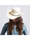 Bozeman Cowboy Straw Hat - Broken horn