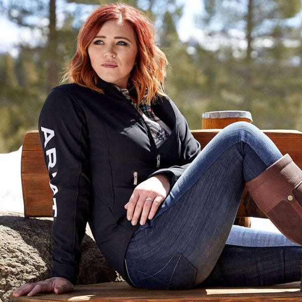 Ariat Women's New Team Softshell Jacket - Broken horn