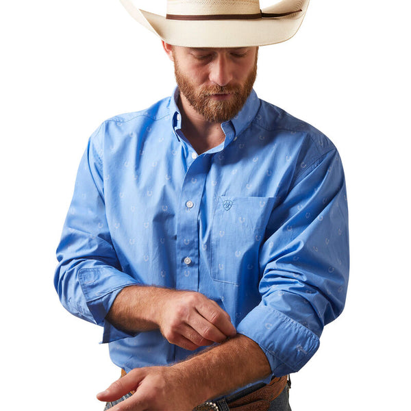 Ariat mens Leroy classic fit - Broken horn
