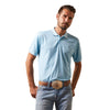 Ariat mens logo fitted polo - Broken horn