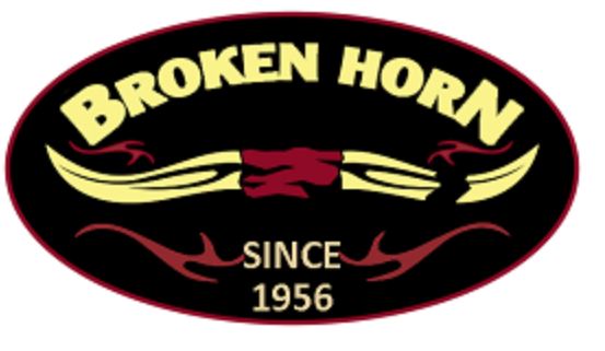 Broken Horn Hat Patch -Glow in the Dark - Broken horn