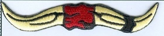 Broken Horn - Horn Hat Patch - Broken horn