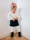 Birdie Denim Fringe Skirt - Broken horn